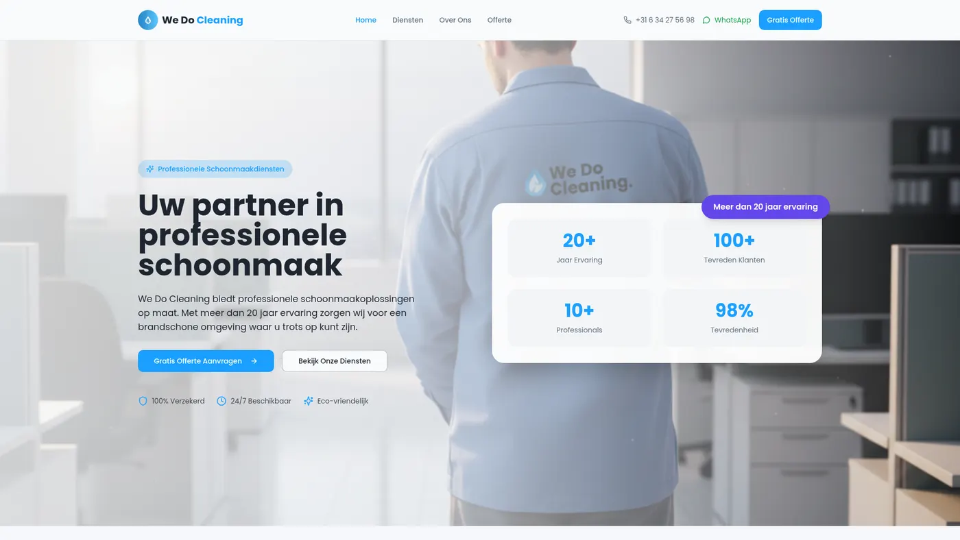We Do Cleaning — Schoonmaakdiensten Flevoland